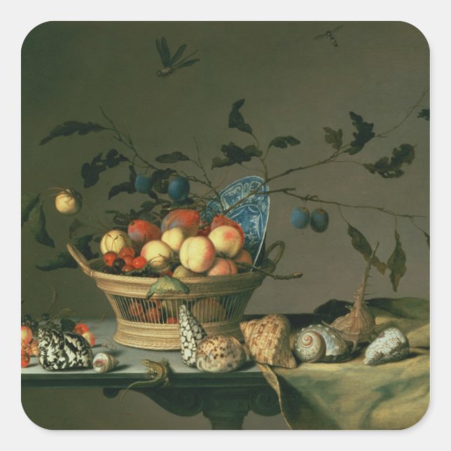 Adesivo Quadrado Vida estática 2 (Frente)