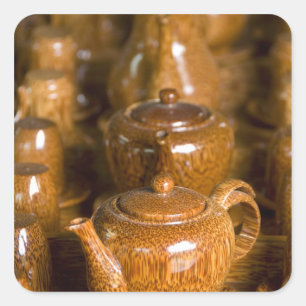 Adesivo Quadrado Vietnam, Ho Chi Minh City também conhecido por Sa