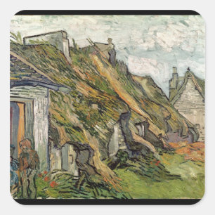 Adesivo Quadrado Vincent van Gogh   Algodão achatado em Chaponval