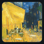 Adesivo Quadrado Vincent van Gogh | Cafe Terrace, Place du Forum<br><div class="desc">Cafe Terrace,  Place du Forum,  Arles,  1888 (petróleo na canvas) Gogh,  Vincent van (1853-90) BBC192281 Cafe Terrace,  Place du Forum,  Arles,  1888 (petróleo na canvas),  Gogh,  Vincent van (1853-9 0) / Rijksmuseum Kroller-Muller,  Otterlo,  Países Baixos / Biblioteca de Arte de Bridgeman</div>
