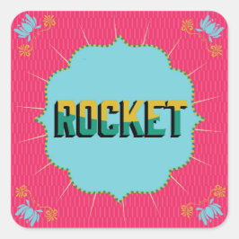 Adesivo Quadrado Vinheiros quadrados de Diwali