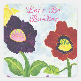 Adesivo Quadrado Vinheta