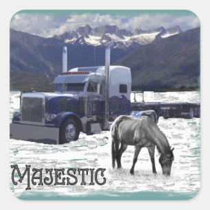 Adesivo Quadrado Vinheta