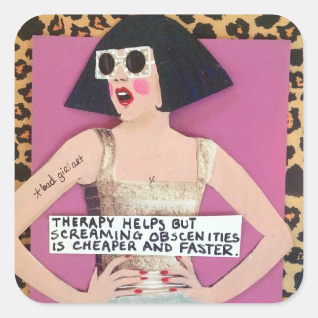 Adesivo Quadrado Vinheta (Frente)