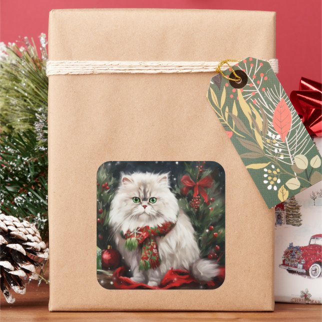 Adesivo Quadrado Vinheta (Feriado)