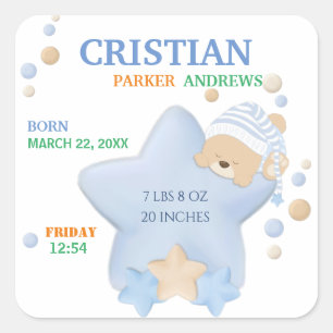 Adesivo Quadrado Vinheta