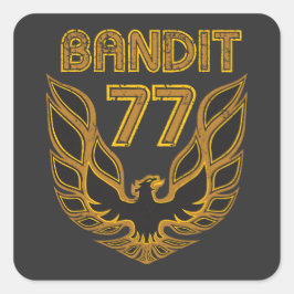 Adesivo Quadrado Vinheta