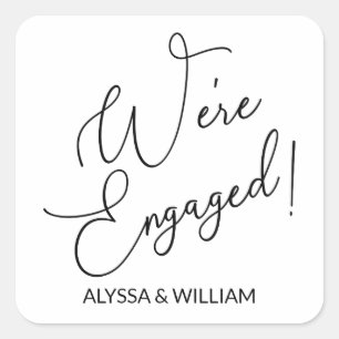 Adesivo Quadrado Vinheta