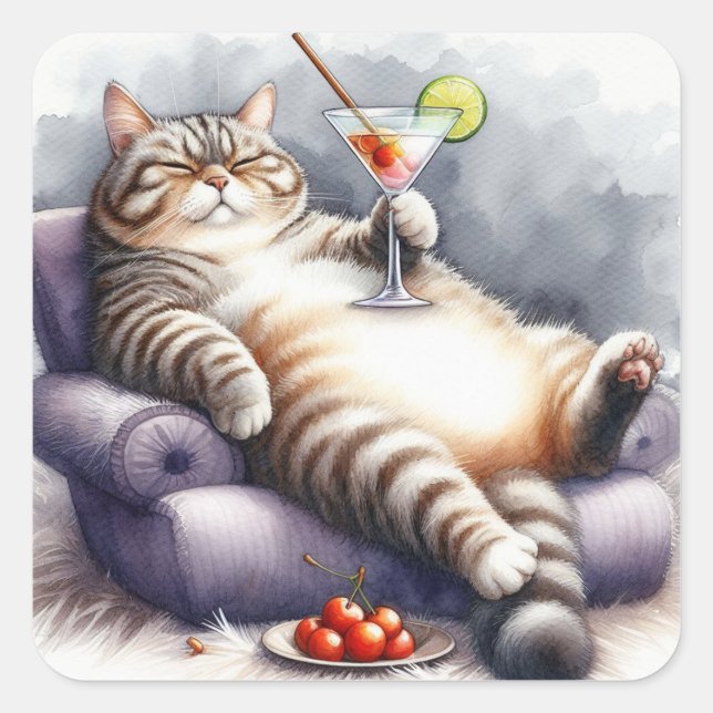 Adesivo Quadrado Vinheta (Frente)