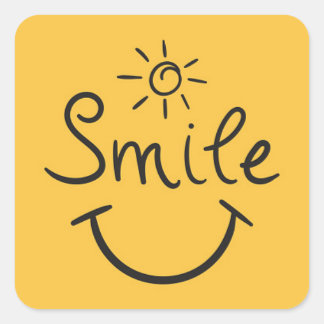 Adesivo Quadrado Vinheta