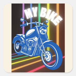 Adesivo Quadrado Vinheta