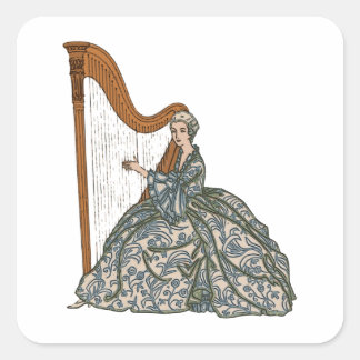 Adesivo Quadrado Vinheta