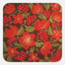 Adesivo Quadrado Vinheta