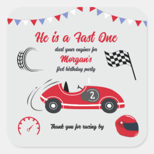 Adesivo Quadrado Vinheta