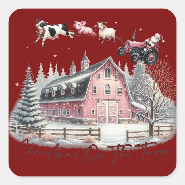 Adesivo Quadrado Vinheta (Frente)