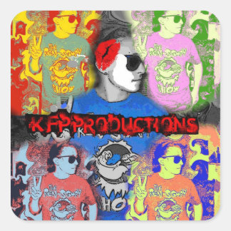 Adesivo Quadrado Vinheta 2