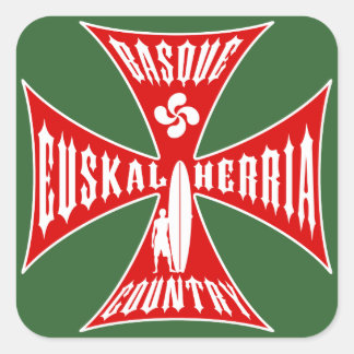 Adesivo Quadrado Vinheta Basco