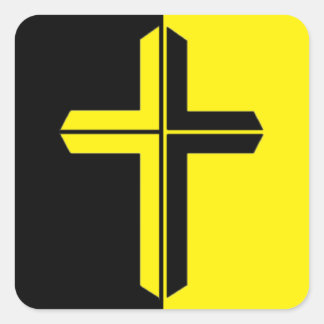 Adesivo Quadrado Vinheta capitalista de Christian Anarcho