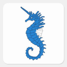 Adesivo Quadrado Vinheta Crachá da Populace da SCA Atlantia