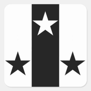 Adesivo Quadrado Vinheta Crachá de Populace de Meridies SCA