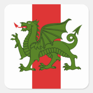 Adesivo Quadrado Vinheta Crachá Populace do Reino Médio SCA