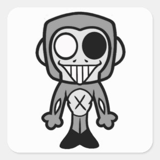 Adesivo Quadrado Vinheta de Jernk (OG de Darcywu)