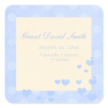 Vinheta de lançamento do New Baby Boy