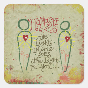 Adesivo Quadrado Vinheta de nome