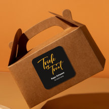 Vinheta de Trick ou Tratar Favor de Halloween