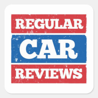 Adesivo Quadrado Vinheta do logotipo RCR