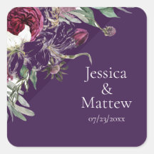 Vinheta Flores Roxas