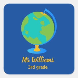 Adesivo Quadrado Vinheta legal ao quadrado