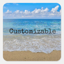 Vinheta Oceânica Quadrada