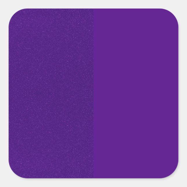 Adesivo Quadrado Vinheta Personalizada De Textura Fracionada Roxa (Frente)