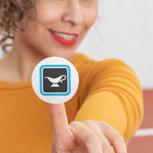 Adesivo Quadrado Vinheta quadrada de ícones de barcos gravosos