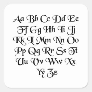 Adesivo Quadrado Vinheta Quadrada Font01