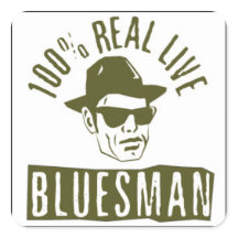 Vinheta Quadrada Real Bluesman 100%