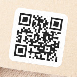 Adesivo Quadrado Vinheta quadrado com código QR<br><div class="desc">Etiquetas quadradas com o seu código QR.</div>