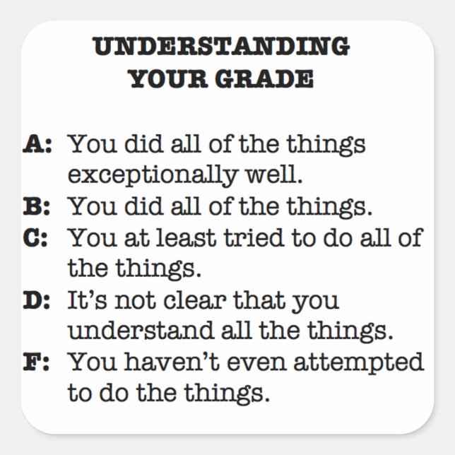 Adesivo Quadrado Vinheta Rubric - agora com menos sarro! (Frente)
