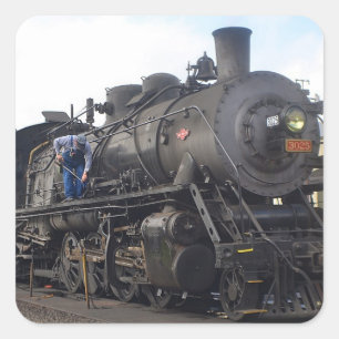 Adesivo Quadrado Vinheta Vapor