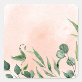 Adesivo Quadrado Vinhetas