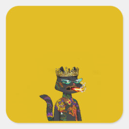 Adesivo Quadrado Vinhetas