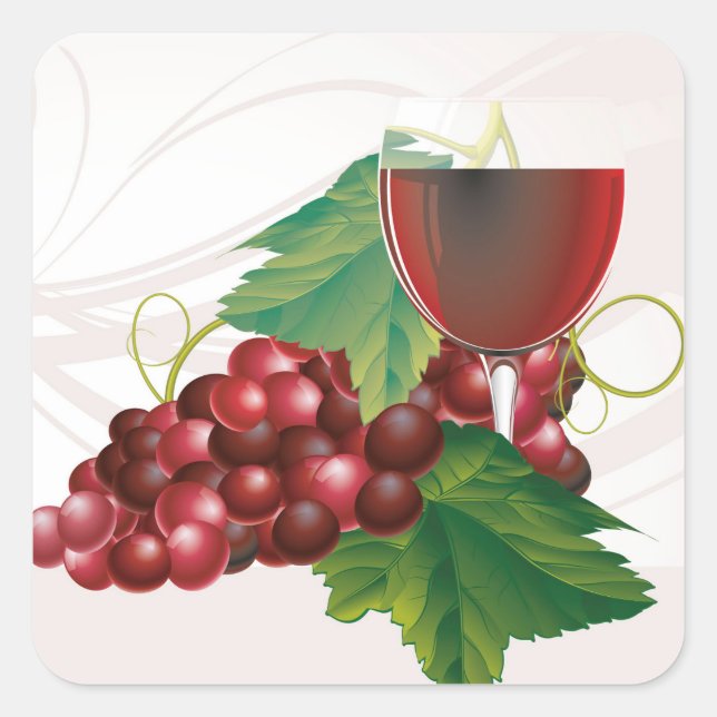 Adesivo Quadrado Vinhetas (Frente)