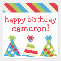 Vinhetas de Aniversário Personalizadas do Party Ha