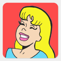 Vinhetas de banda desenhada loira Bombshell