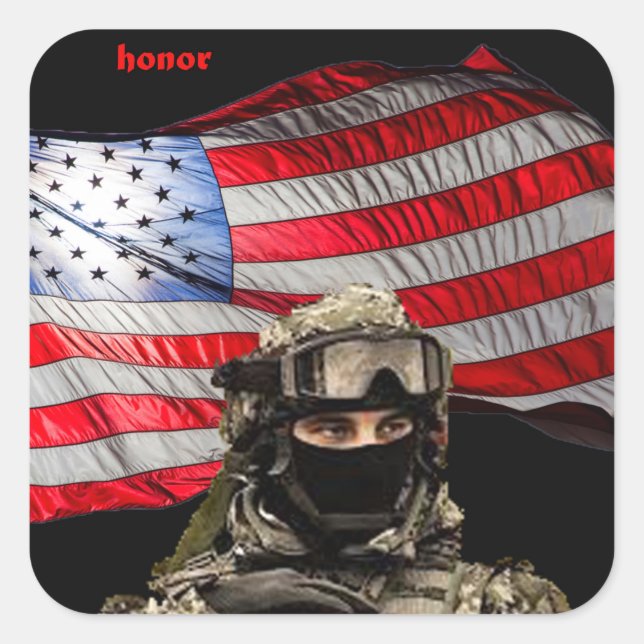 Adesivo Quadrado vinhetas de nove linhas (Frente)