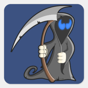 Adesivo Quadrado Vinhetas de pinheiro