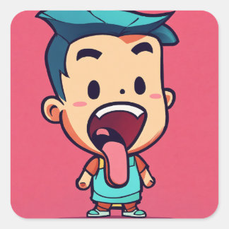 Adesivo Quadrado "Vinhetas de vinilo para personalização"