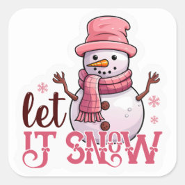 Adesivo Quadrado Vinhetas Festivas