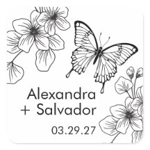 Vinhetas personalizadas de favores para jardinagem